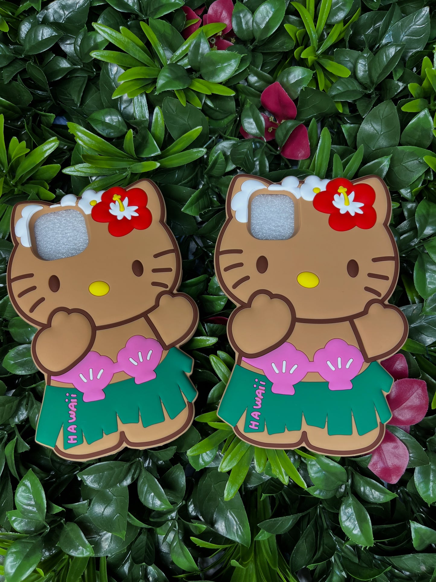 Hello Kitty - Brown Hawaiian kitty phone case