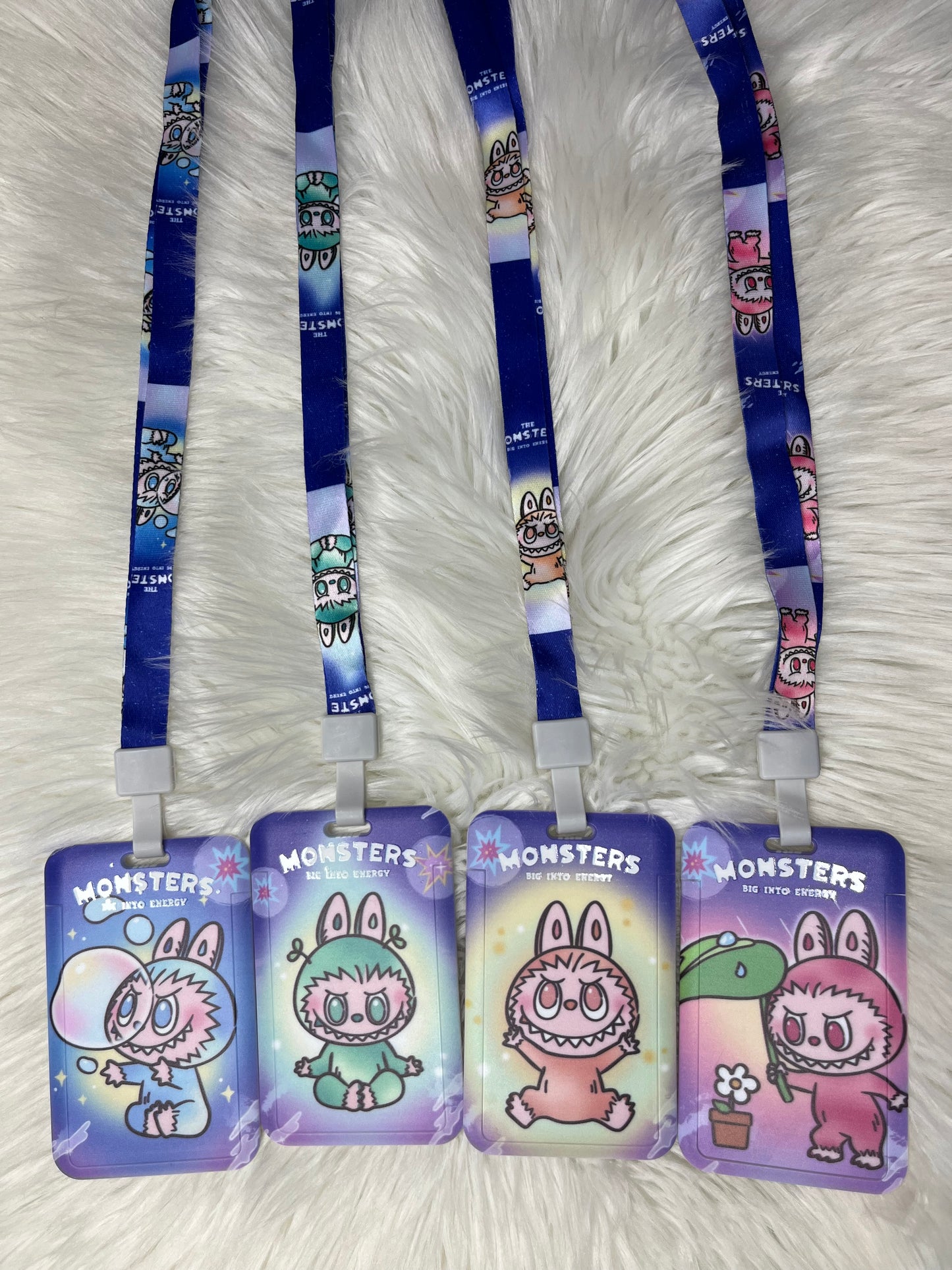 Labubu ID Holders and Lanyard