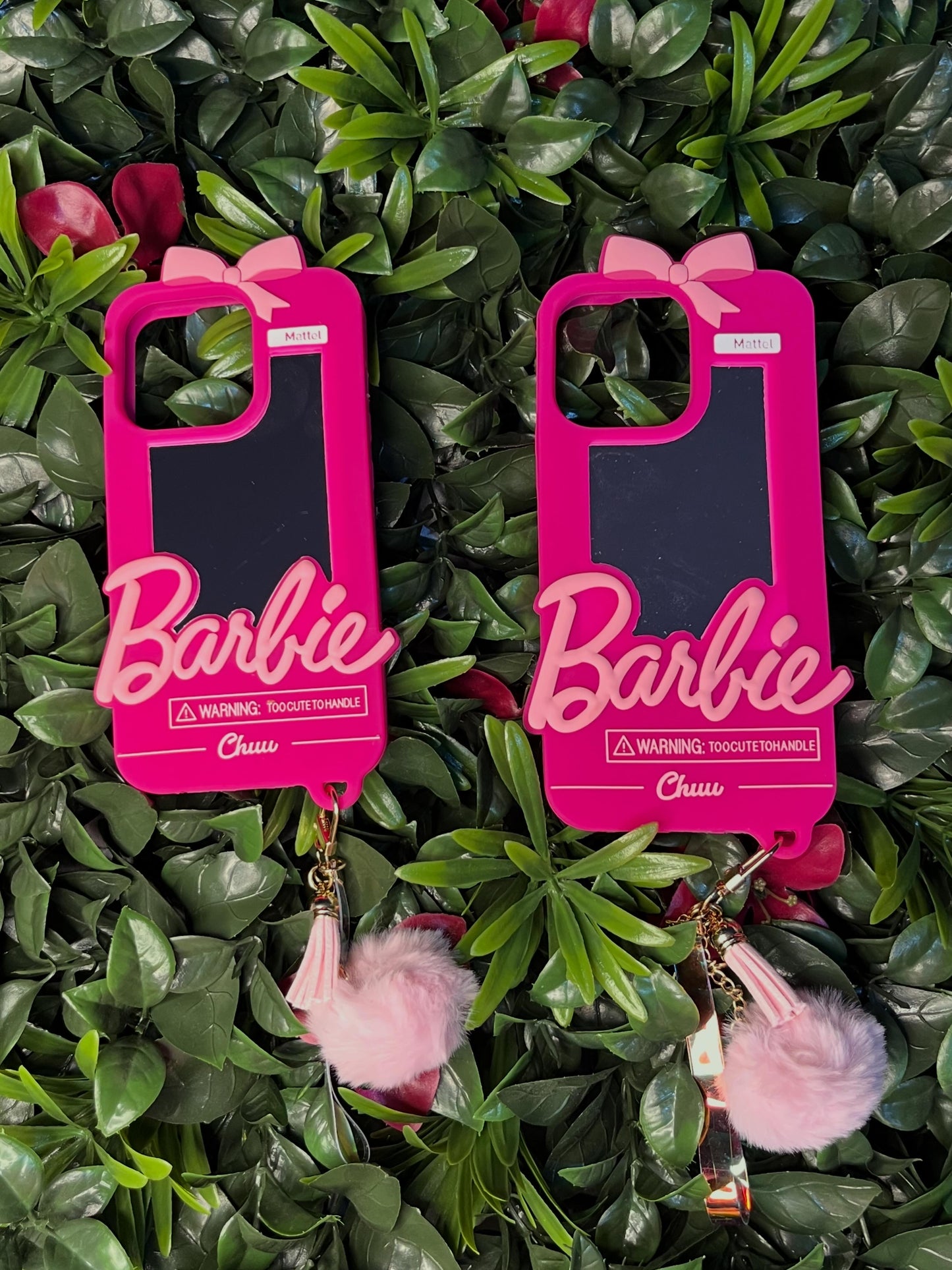 Barbie Phone Case With Hanging Charm