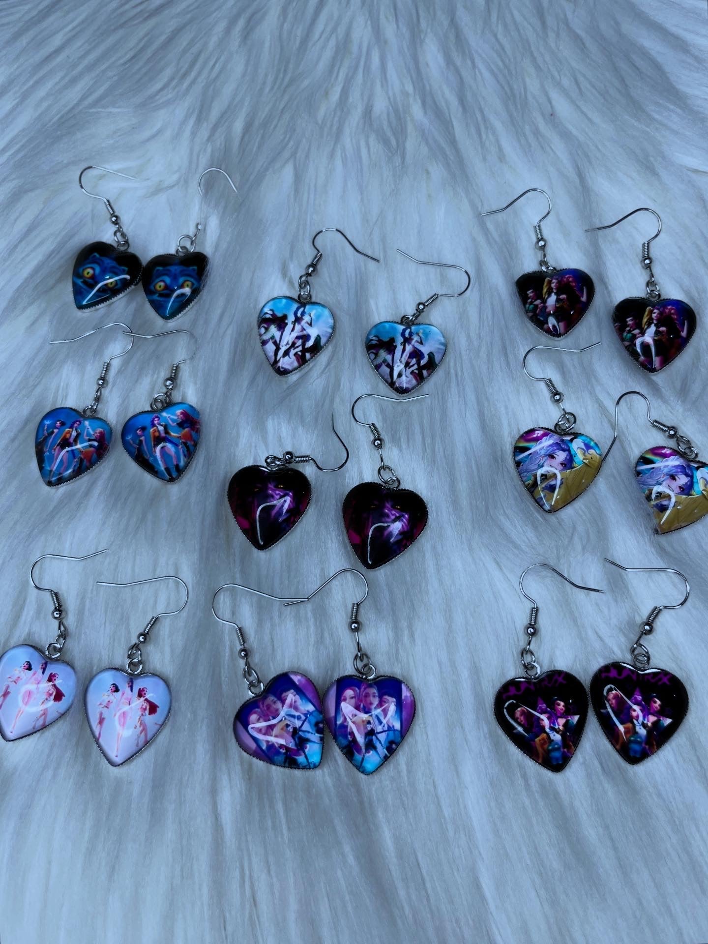 Kpop Demon Hunters Earrings (Stainless Steel)