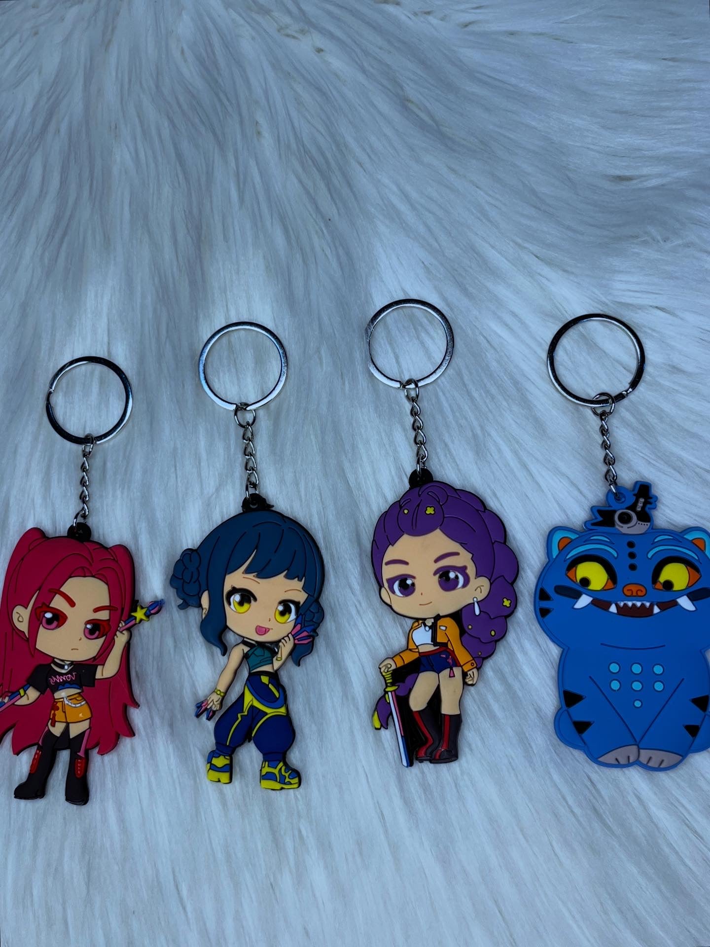 Kpop Demon Hunters Rubber Keychain