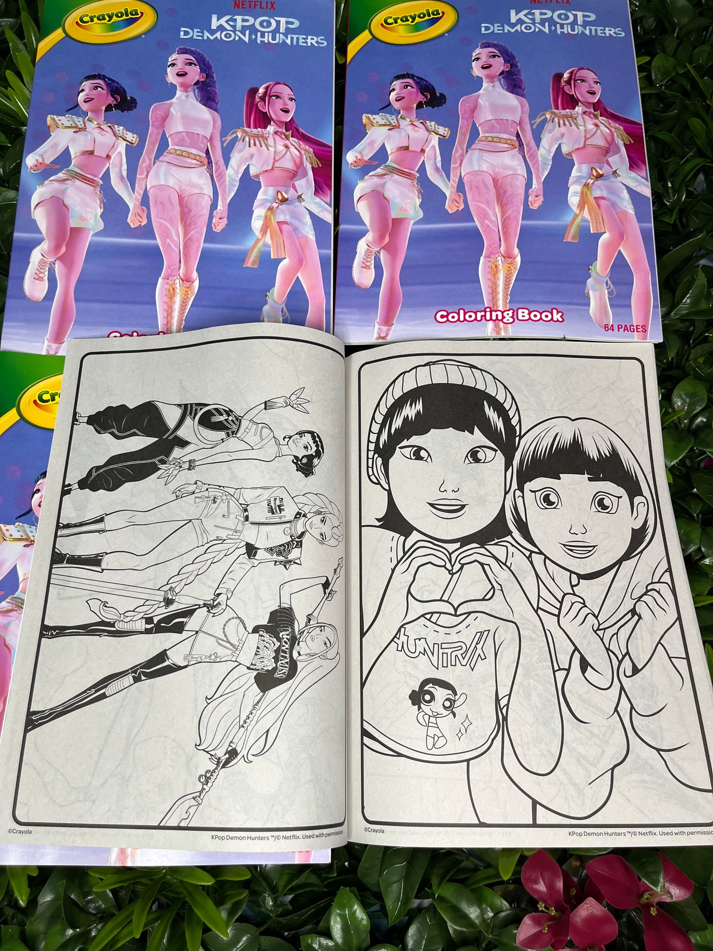 Kpop Demon Hunters Colouring Book