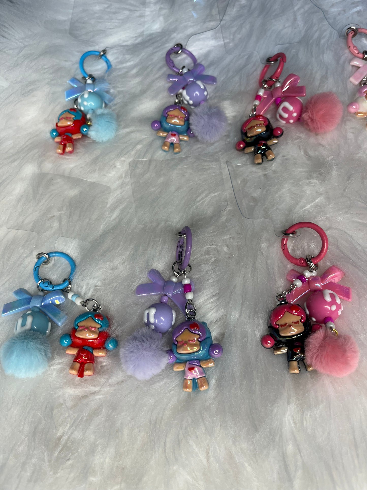 Skull Panda phone chains
