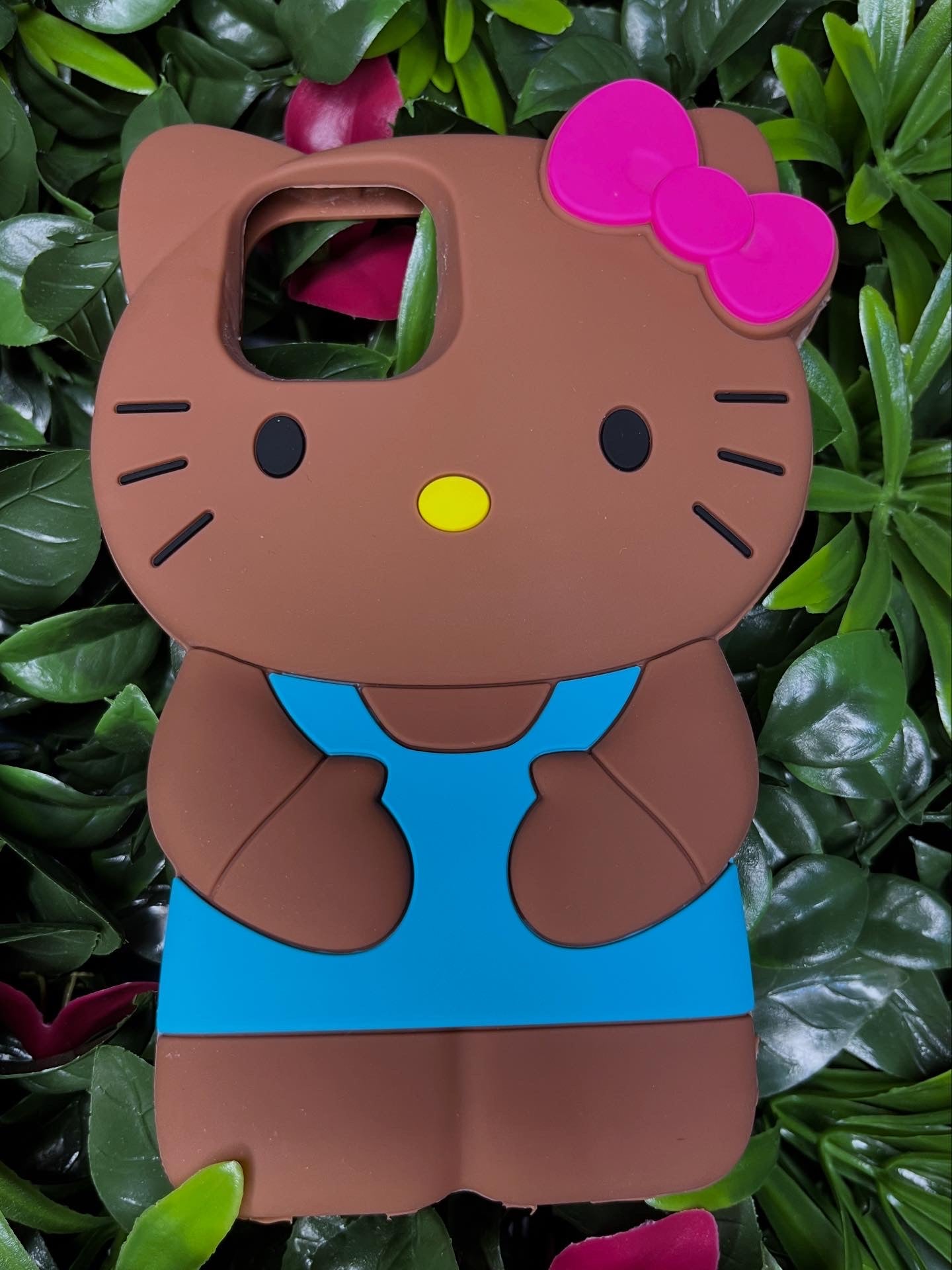 Hello Kitty - Brown & Blue Phone Case