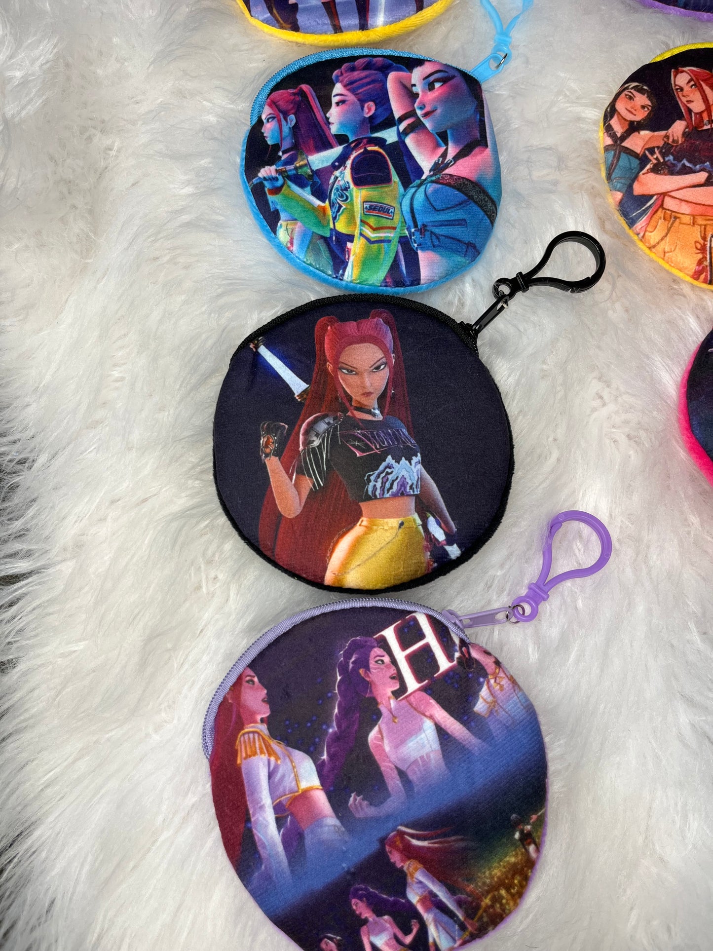 Kpop Demon Hunters Keychain Coin Purse