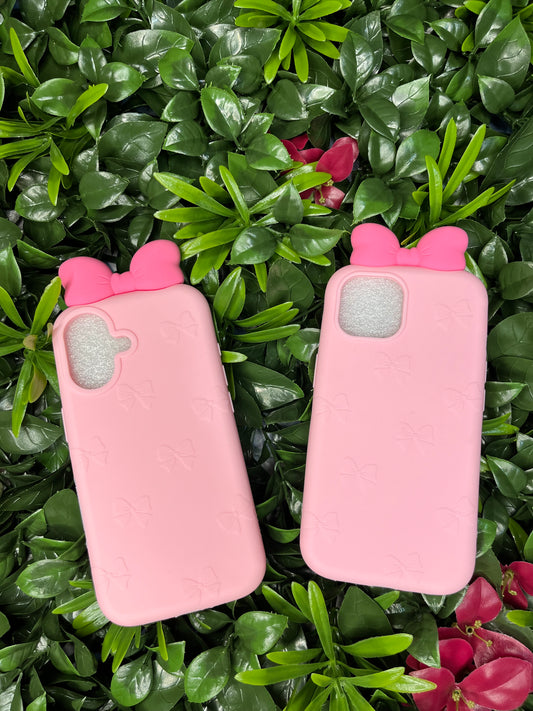 Pink Bow Phone Case