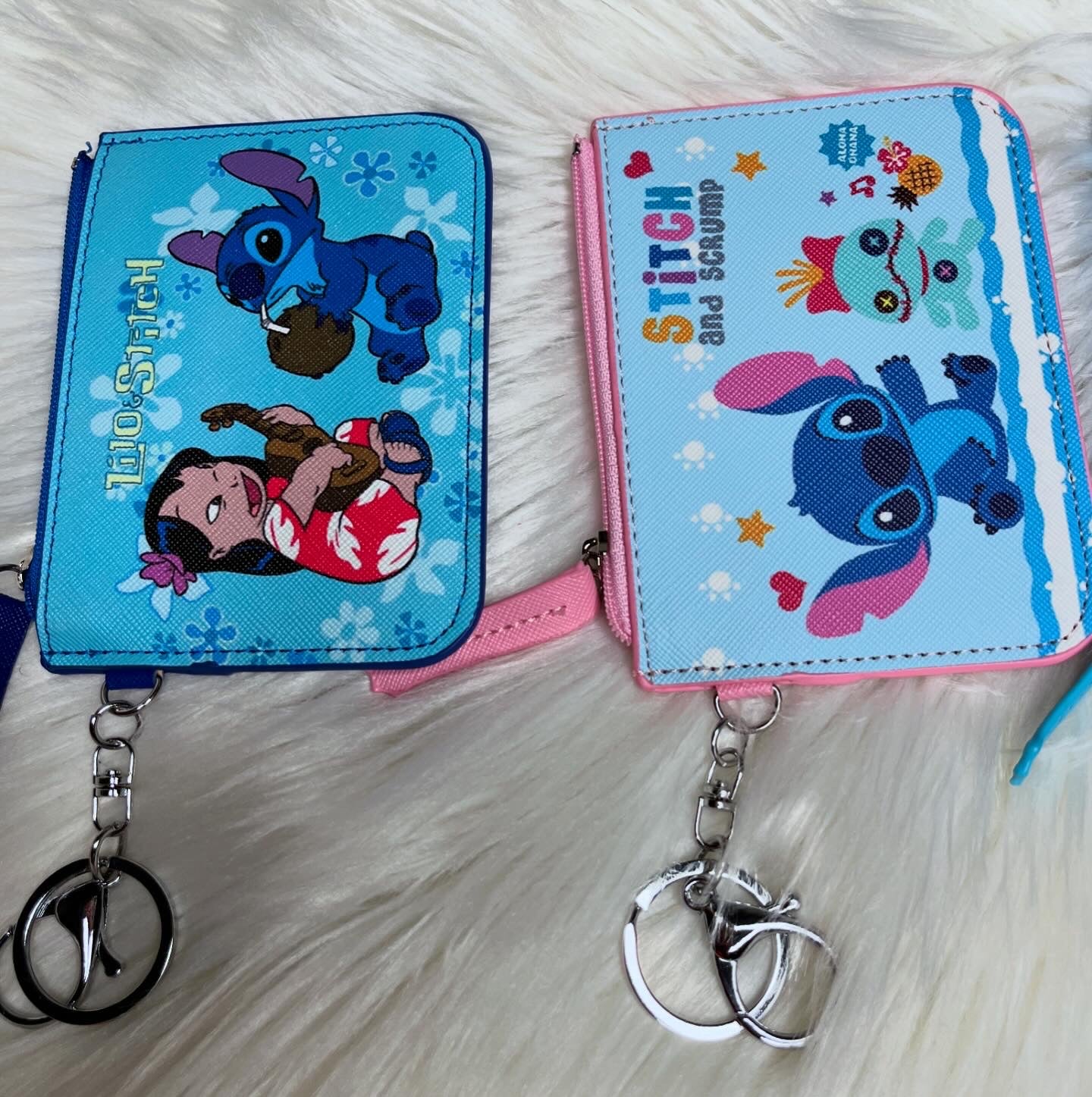 Lilo & Stitch Keychain ID cardholder / coin purse
