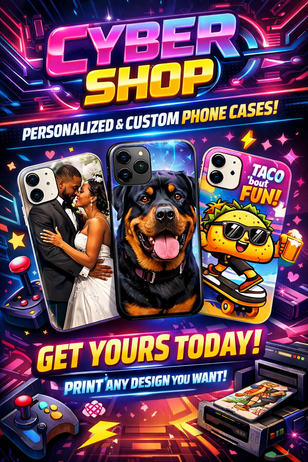 Custom Iphone Phone Case Printing