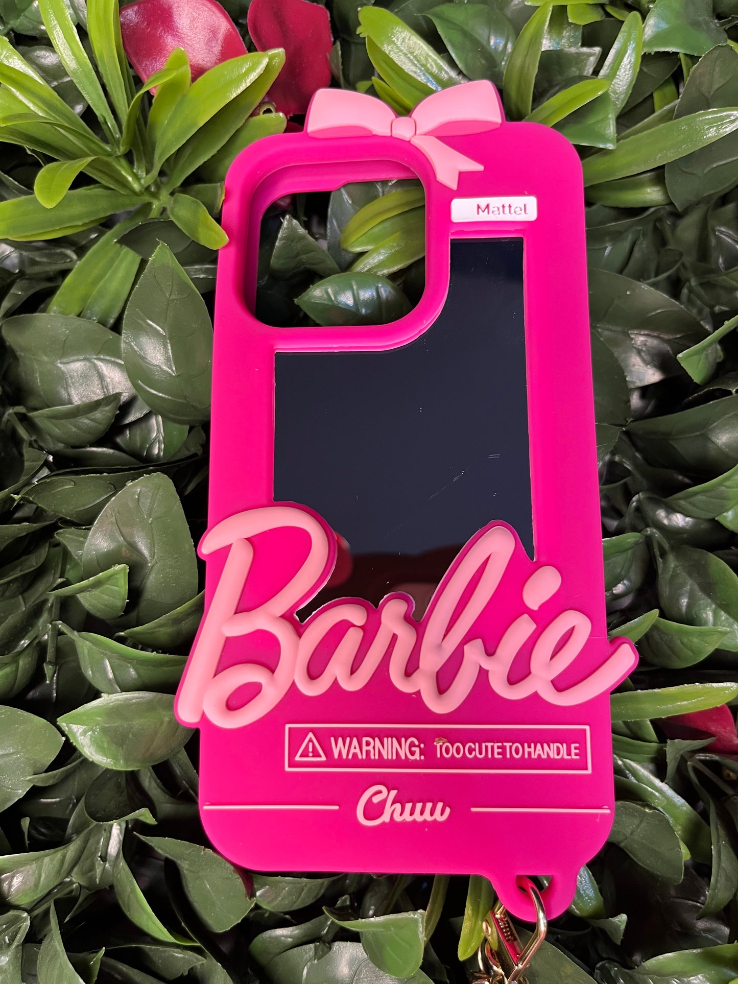Barbie Phone Case With Hanging Charm