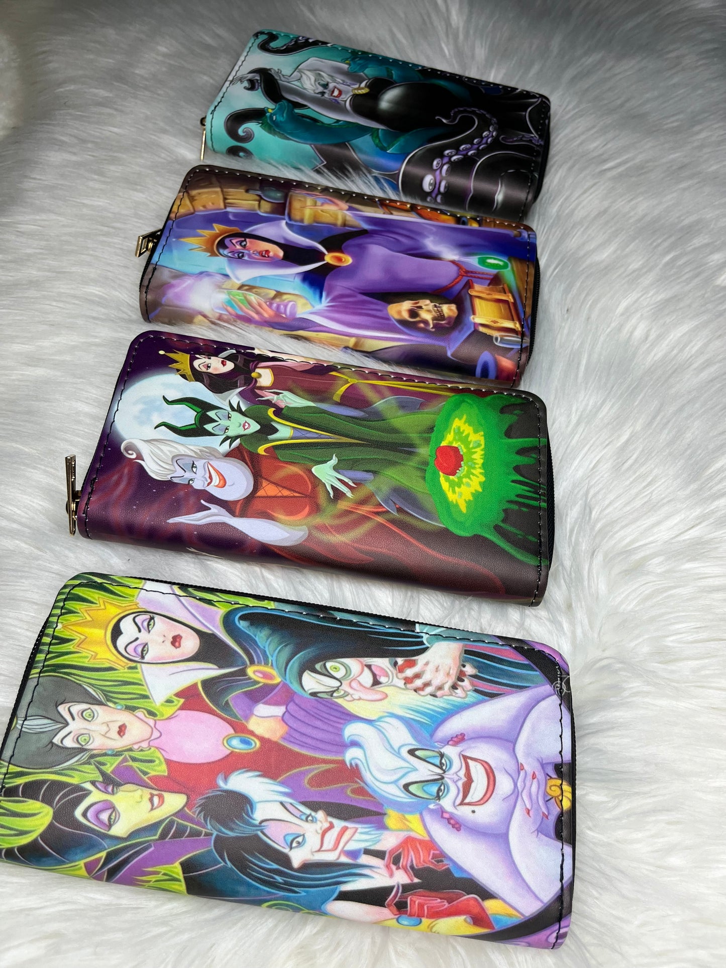 Disney Villains Long Wallets