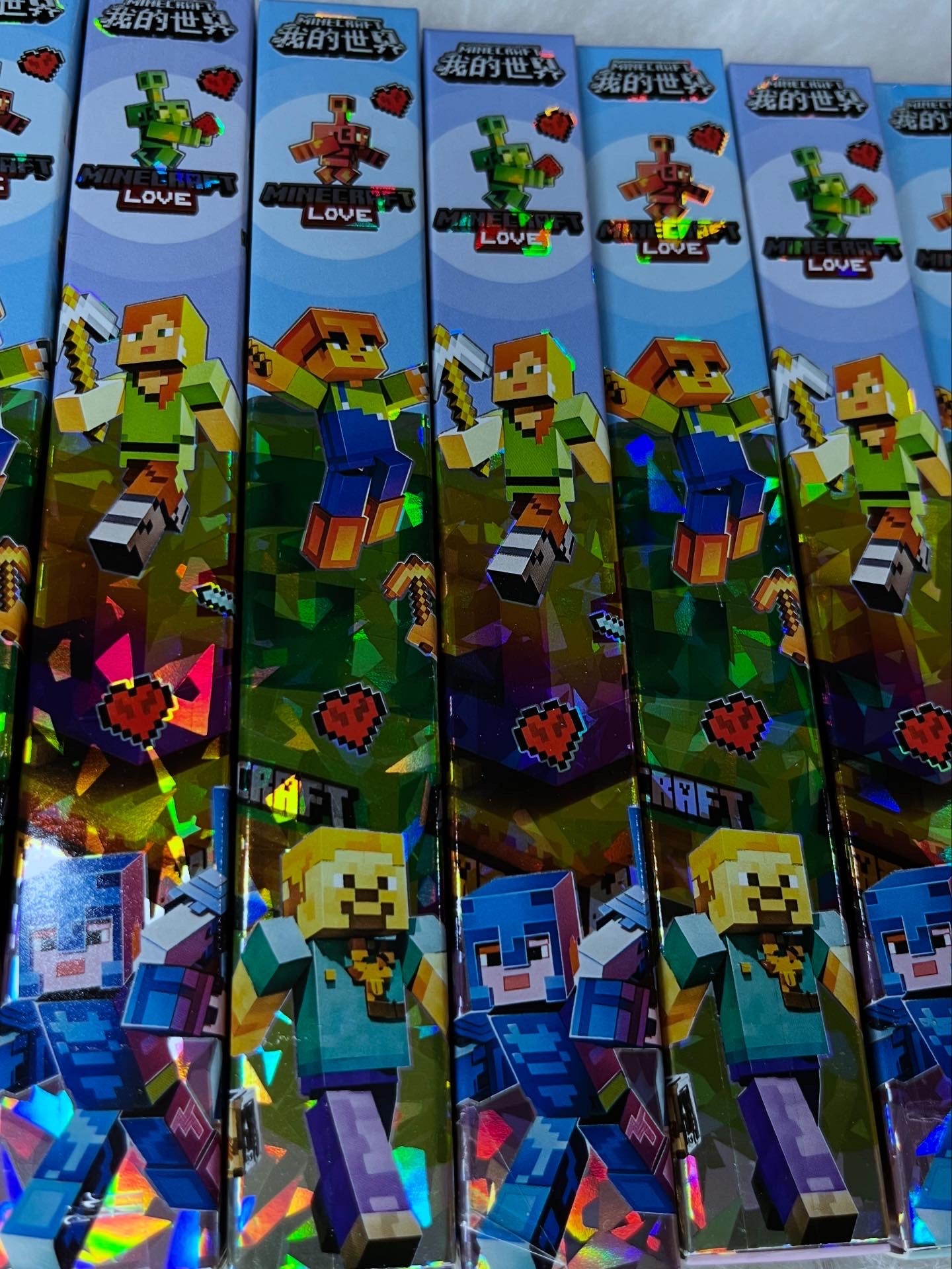 Minecraft blind box pens