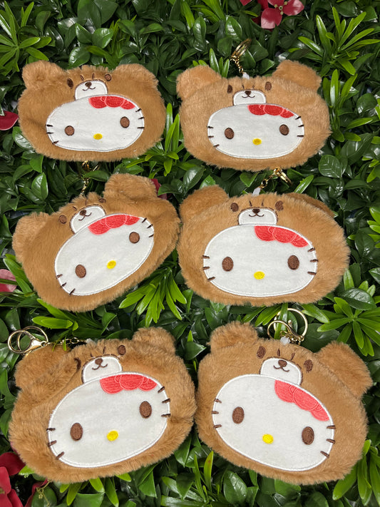 Hello Kitty Teddy Bear Coin Purse