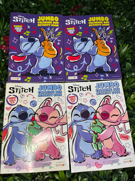 Stitch Colouring Book