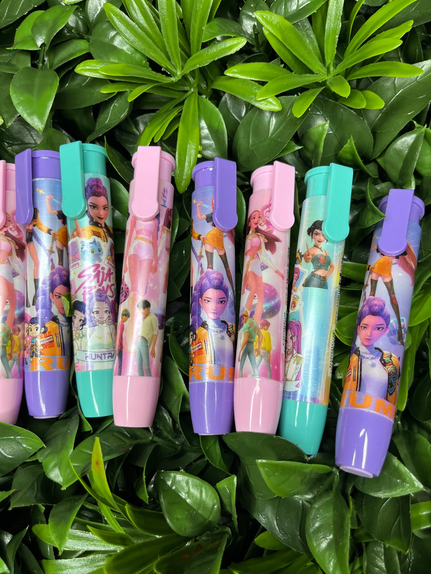 Kpop Demon Hunters Eraser Pens