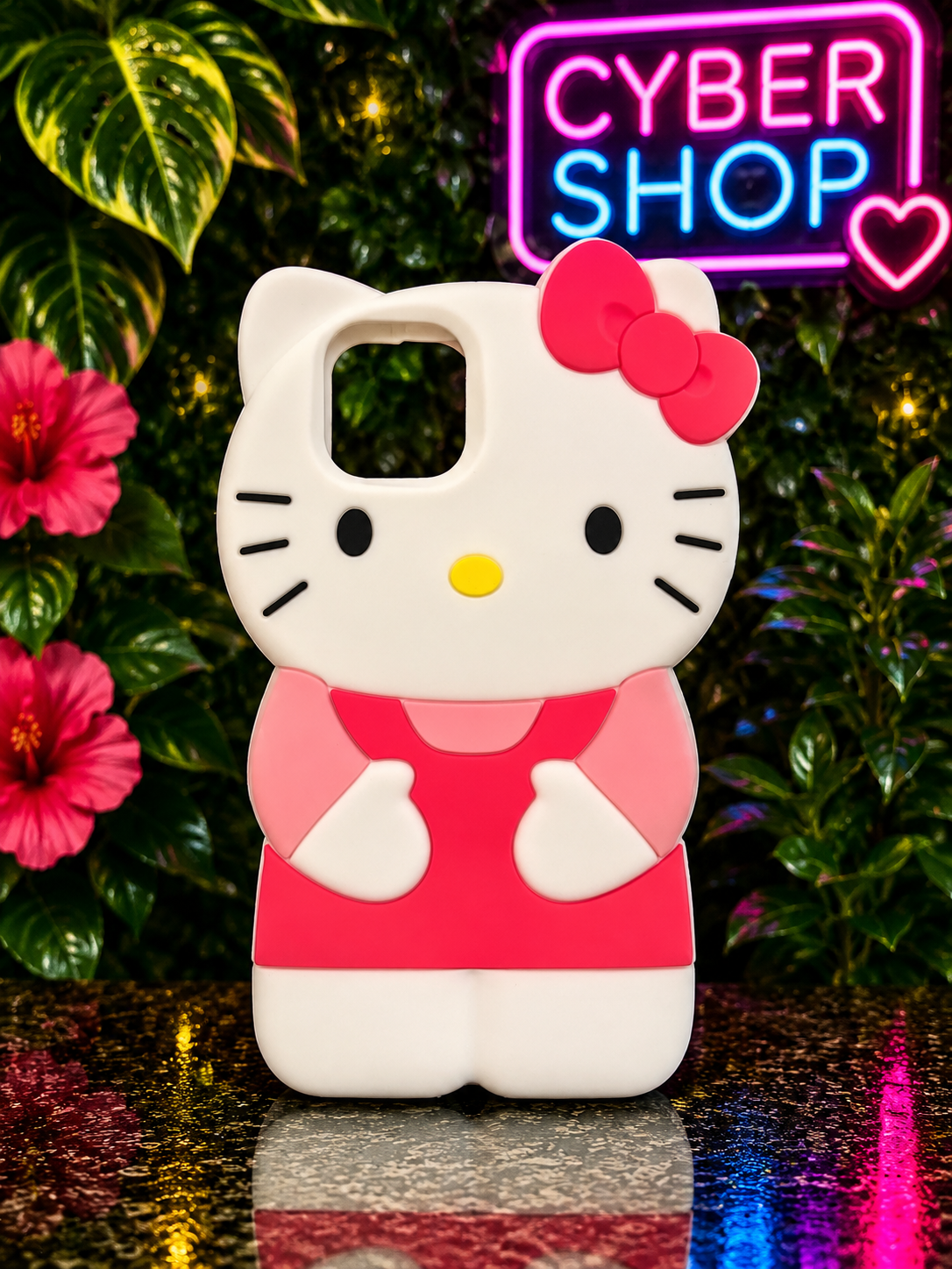 Hello Kitty - White & Pink Phone Case