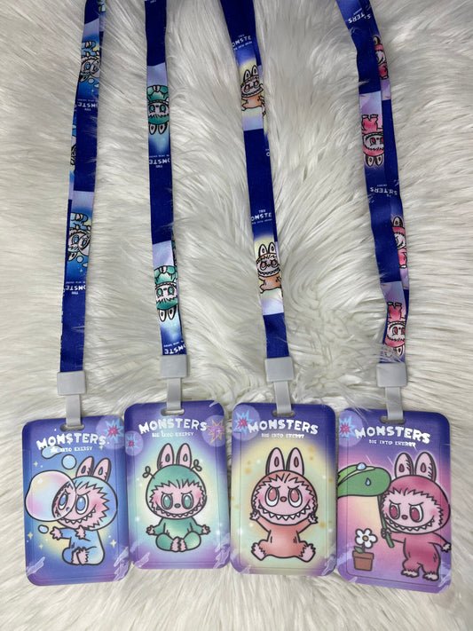 Labubu ID Holders and Lanyard
