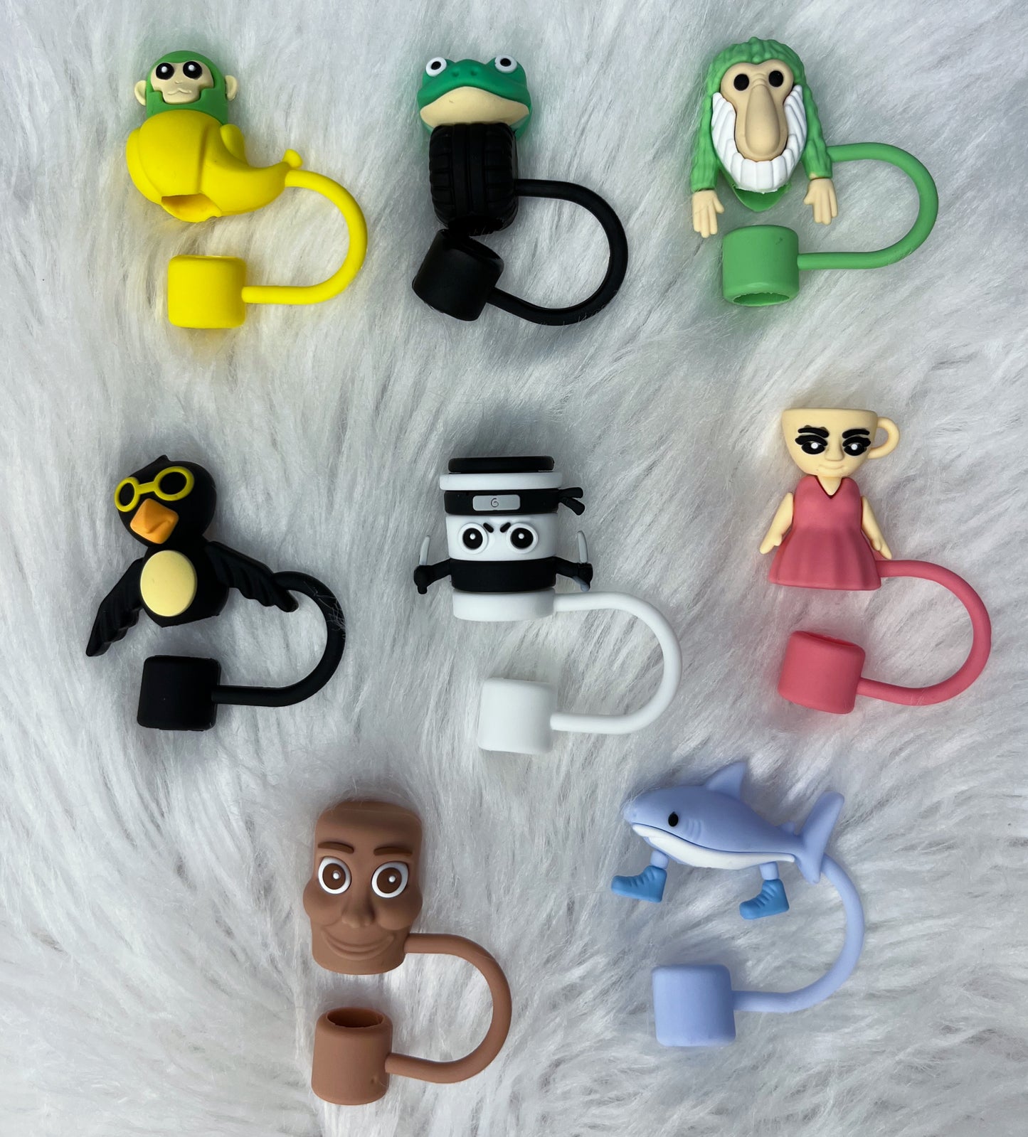 BrainRot Straw Covers