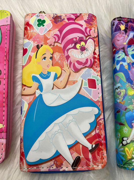 Alice in Wonderland Long Wallets