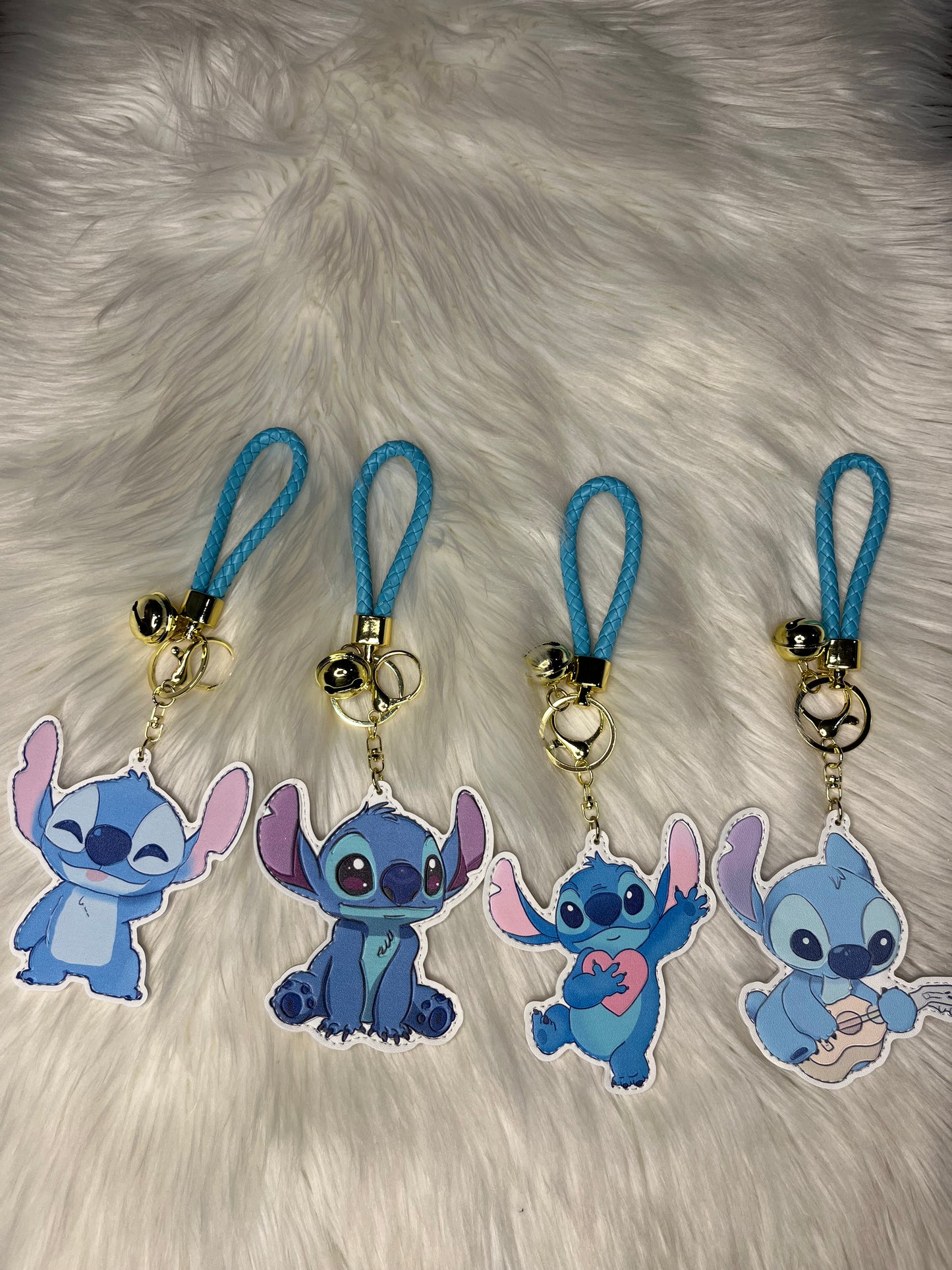 Stitch Leather Keychains