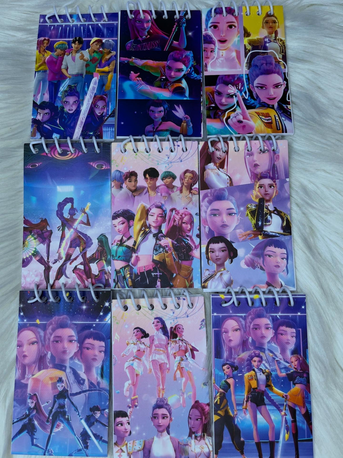 Kpop Demon Hunters Mini Notepads.