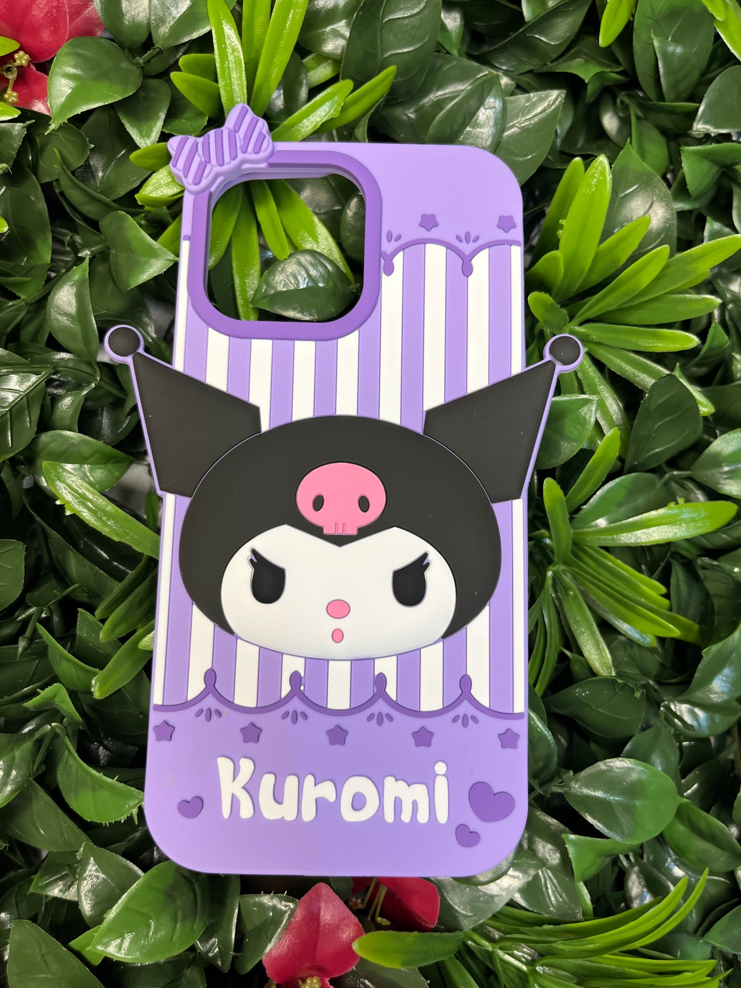 Kuromi - Purple Black & White phone case