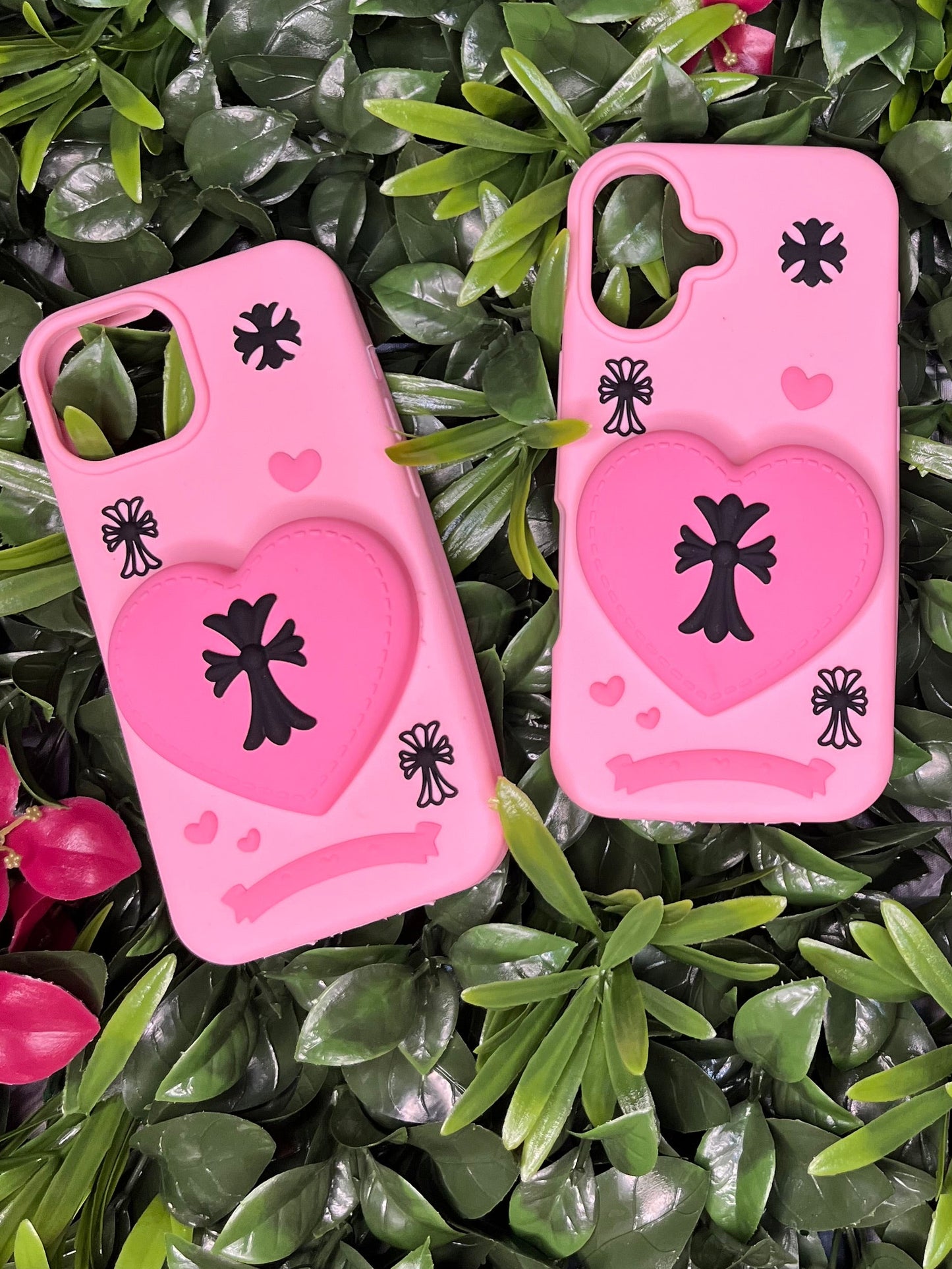 Pink Heart Phone Case