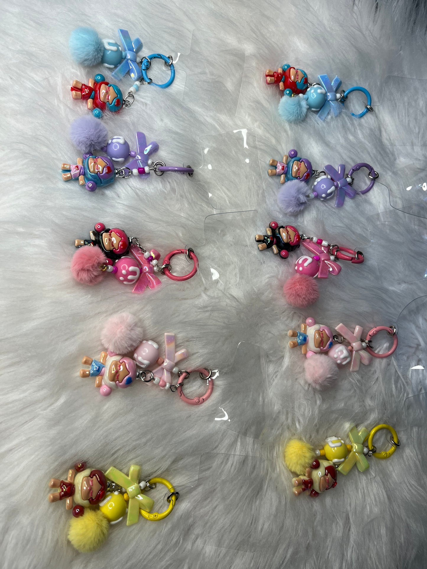 Skull Panda phone chains