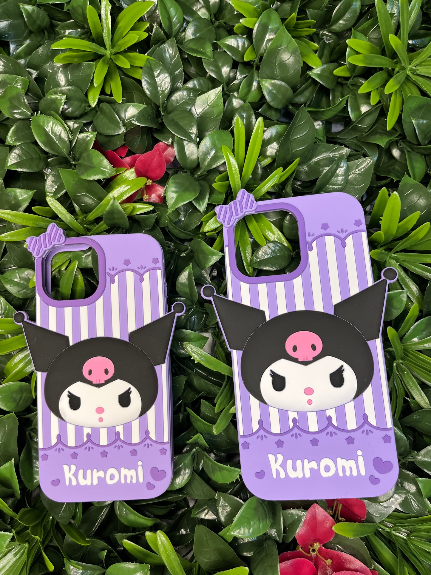 Kuromi - Purple Black & White phone case