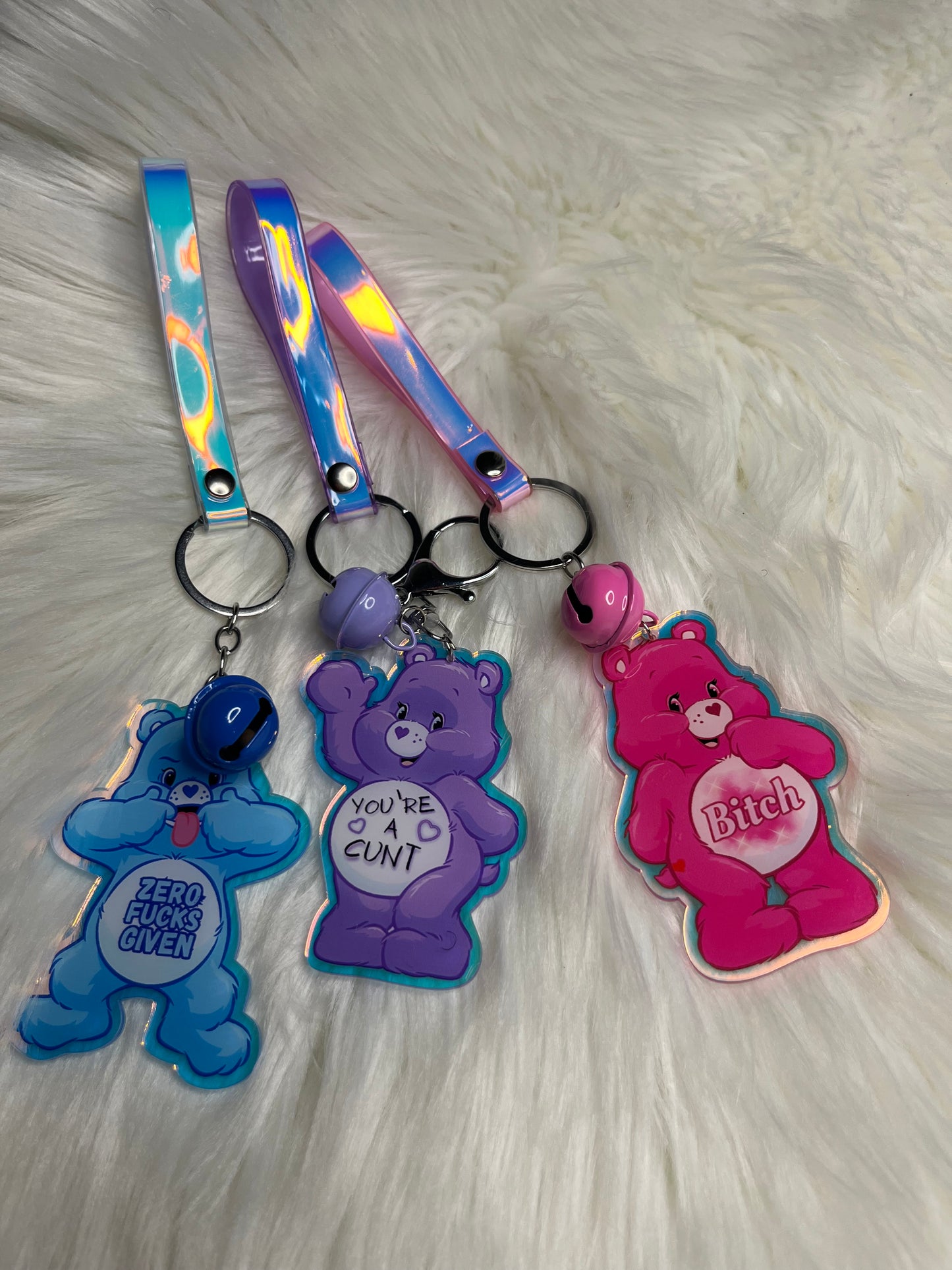 Carebears 18+ Keychains