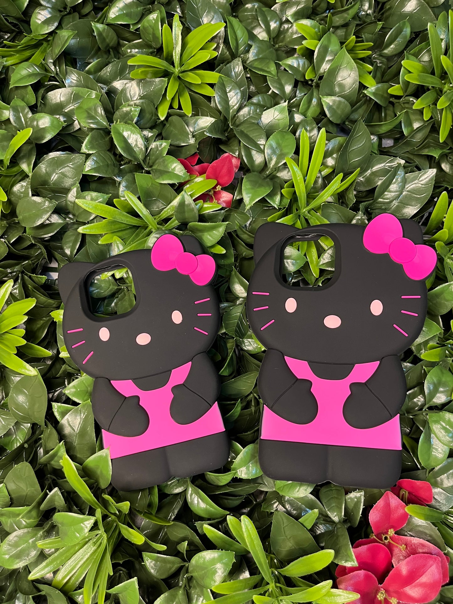 Hello Kitty - Black and Pink Phone Case