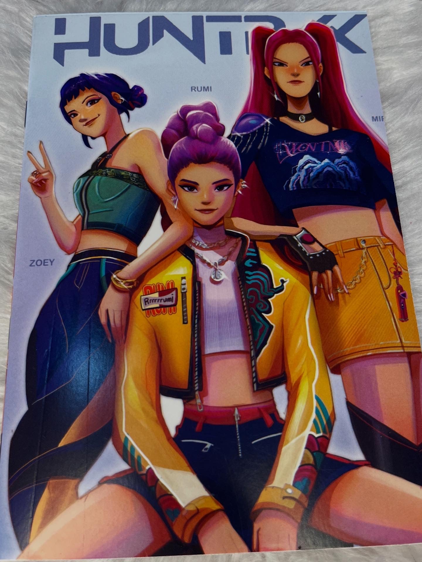 Kpop Demon Hunters Copy Book