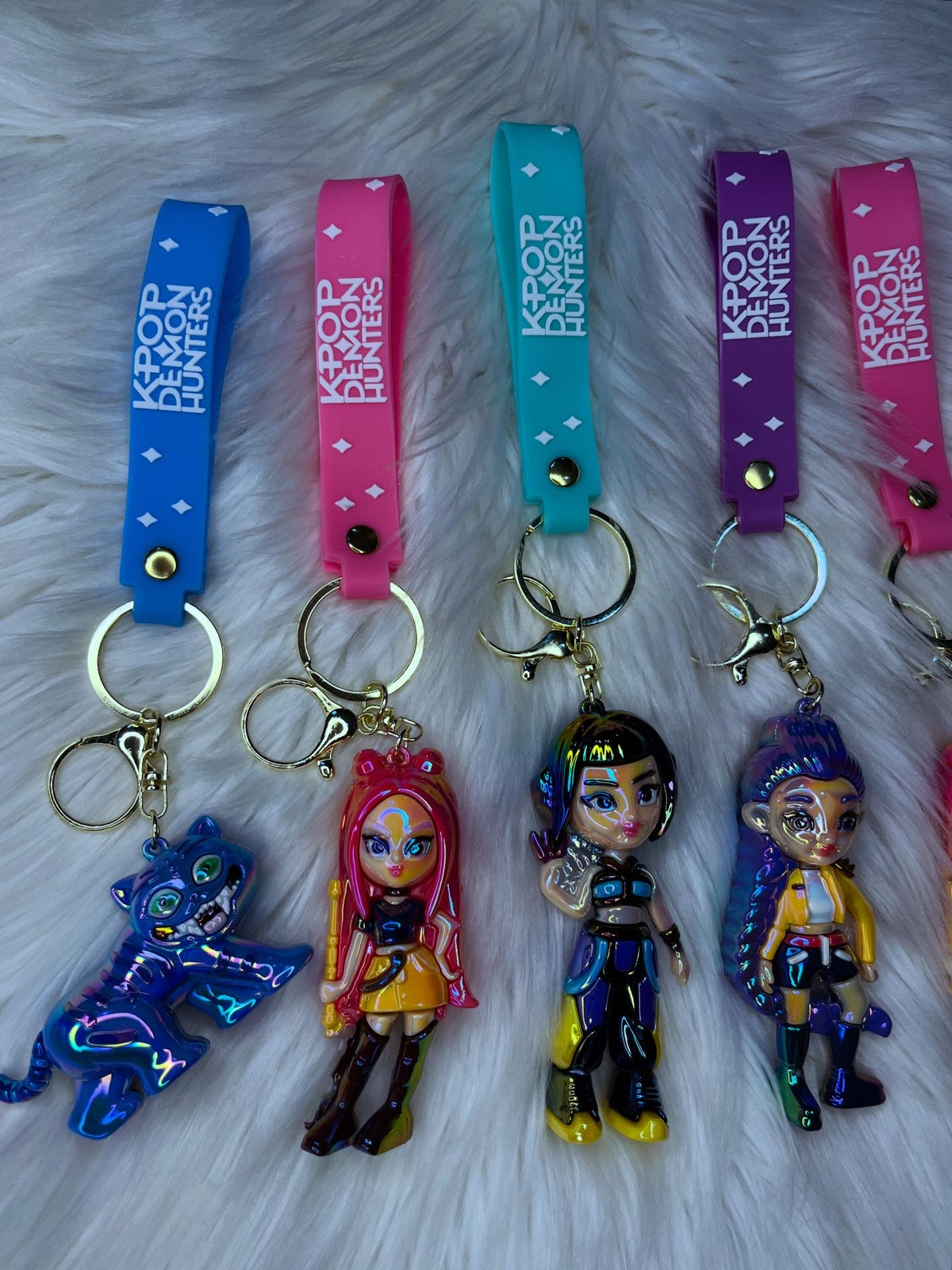 Kpop Demon Hunters Shiny Keychains