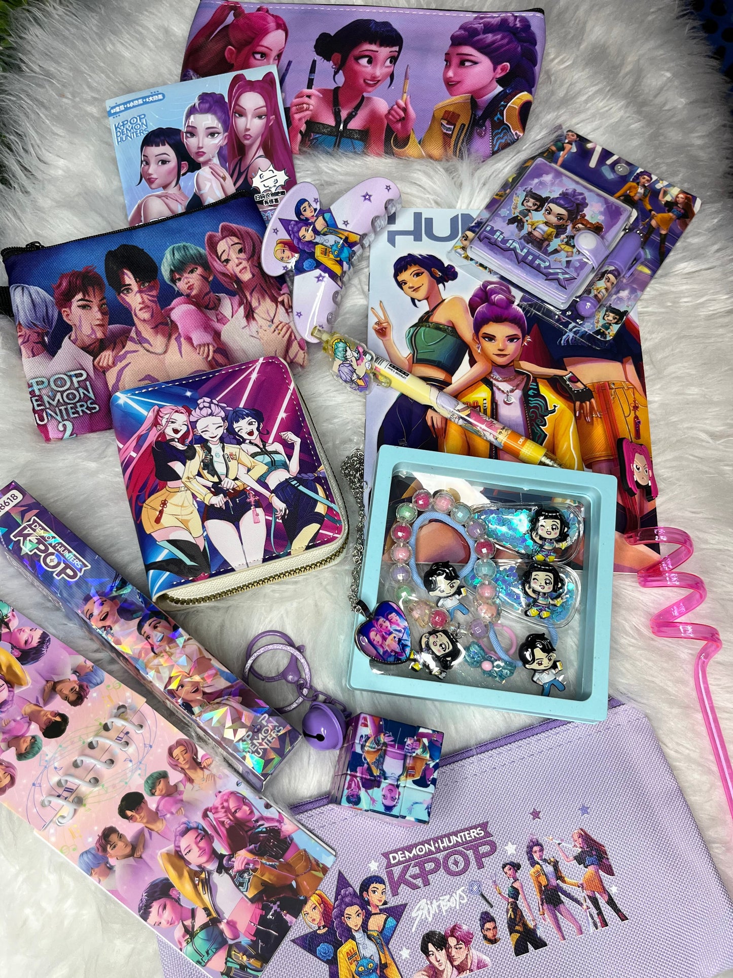 $300 - Kpop Demon Hunters Mystery Bags (10-13+ Random K Pop Demon hunters items )