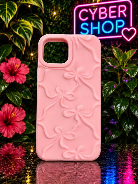 Bow Print Phone Case
