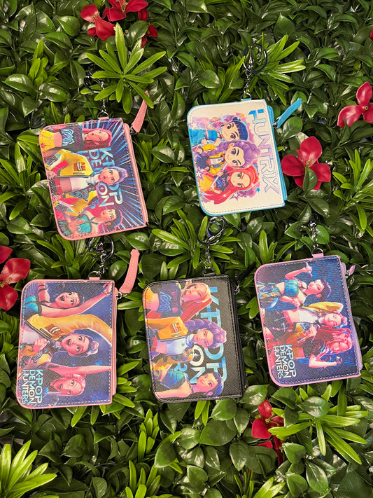 Kpop Demon Hunters Keychain ID Holders